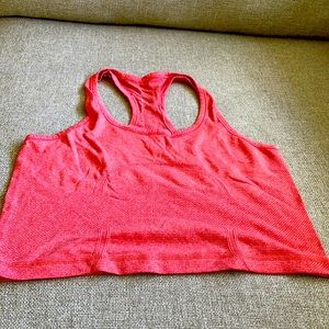 lululemon cropped swiftly racer back
